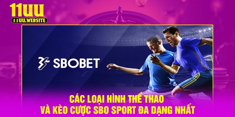 Các loại hình thể thao và kèo cược SBO Sport đa dạng nhất
