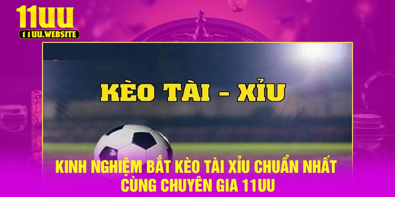Kinh Nghiệm Bắt Kèo Tài Xỉu Chuẩn Nhất Cùng Chuyên Gia 11UU